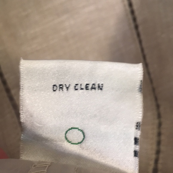 KATHRINE BARCLAY 100% Natural Linen Fully Lined 10 Gore Skater Skirt Side Zipper - Picture 15 of 15